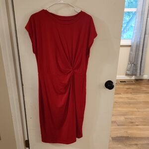 Elegant Red Women's Dress